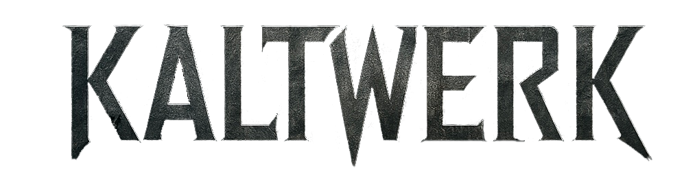 Kaltwerk offizielles Schrift-Logo